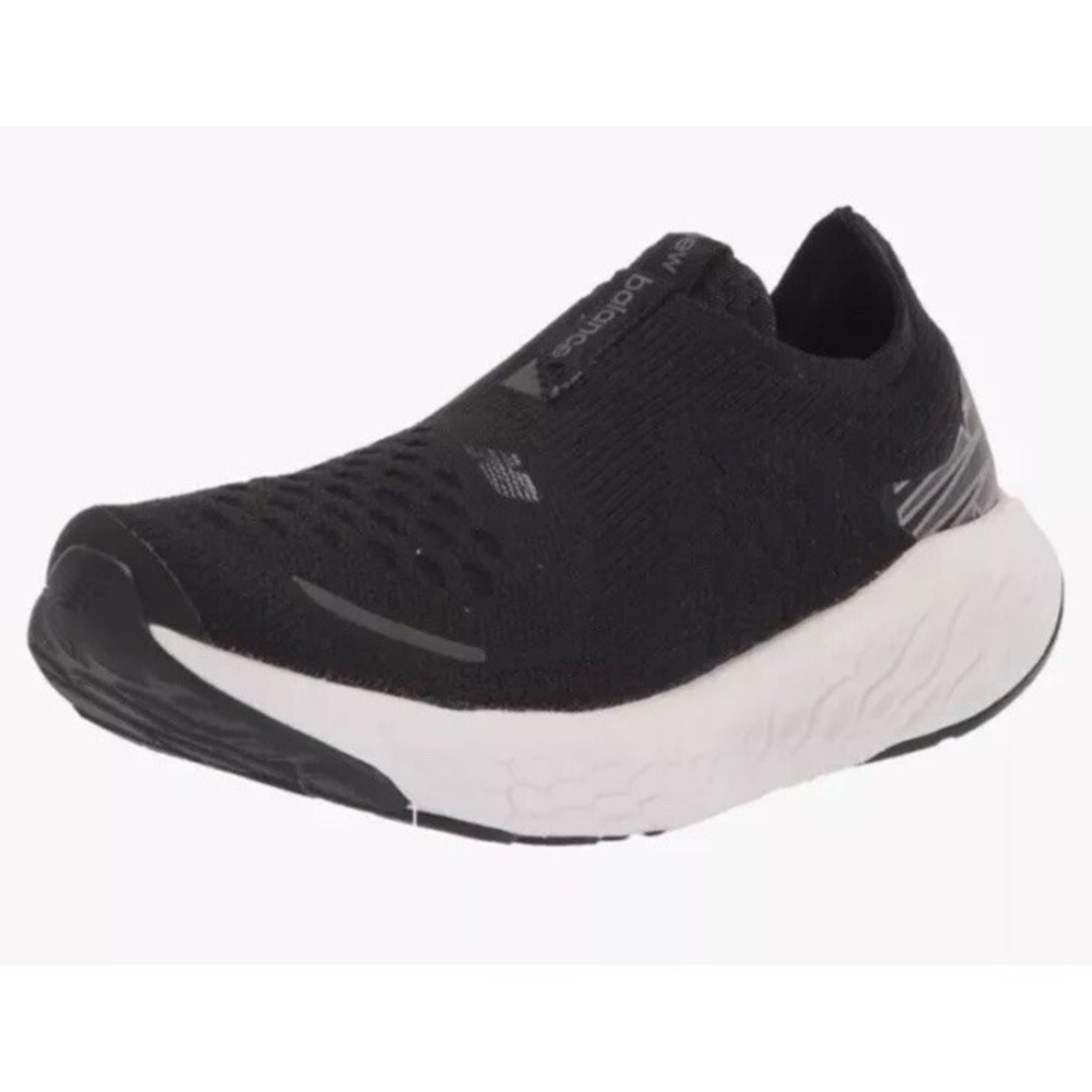 New Balance Women's Fresh Foam X 1080 V1 Running Shoes Black White 13 Worn Once
